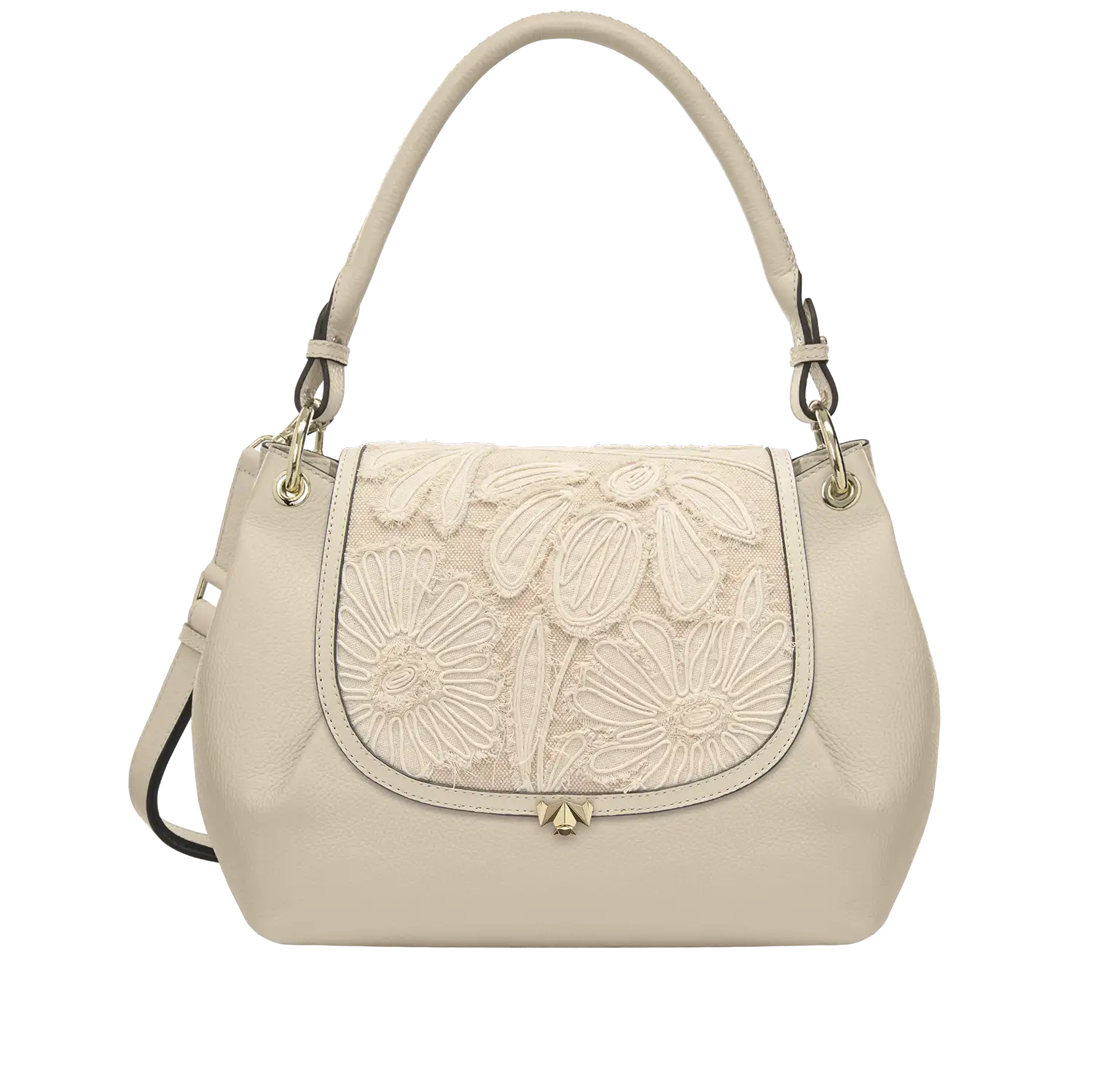 Wechselklappe - Boho Bloom - creme