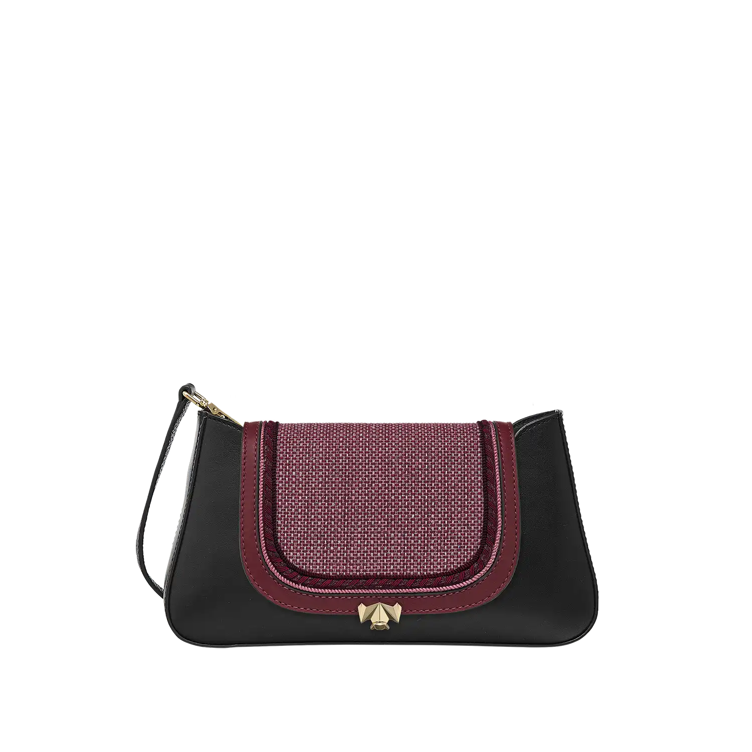 Wechselklappe - Mini Burgundy Kiss - dunkelrot
