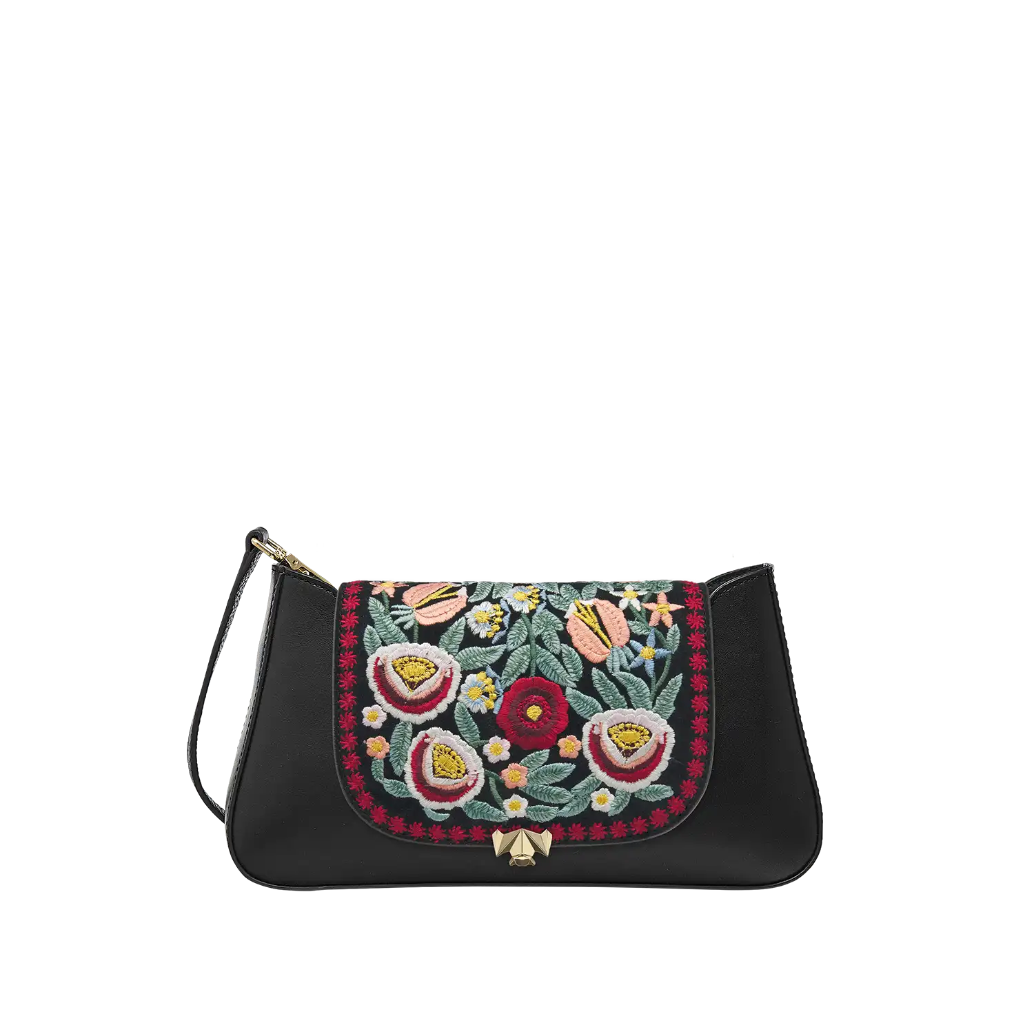 Wechselklappe - Mini So Romantic - schwarz-bunt