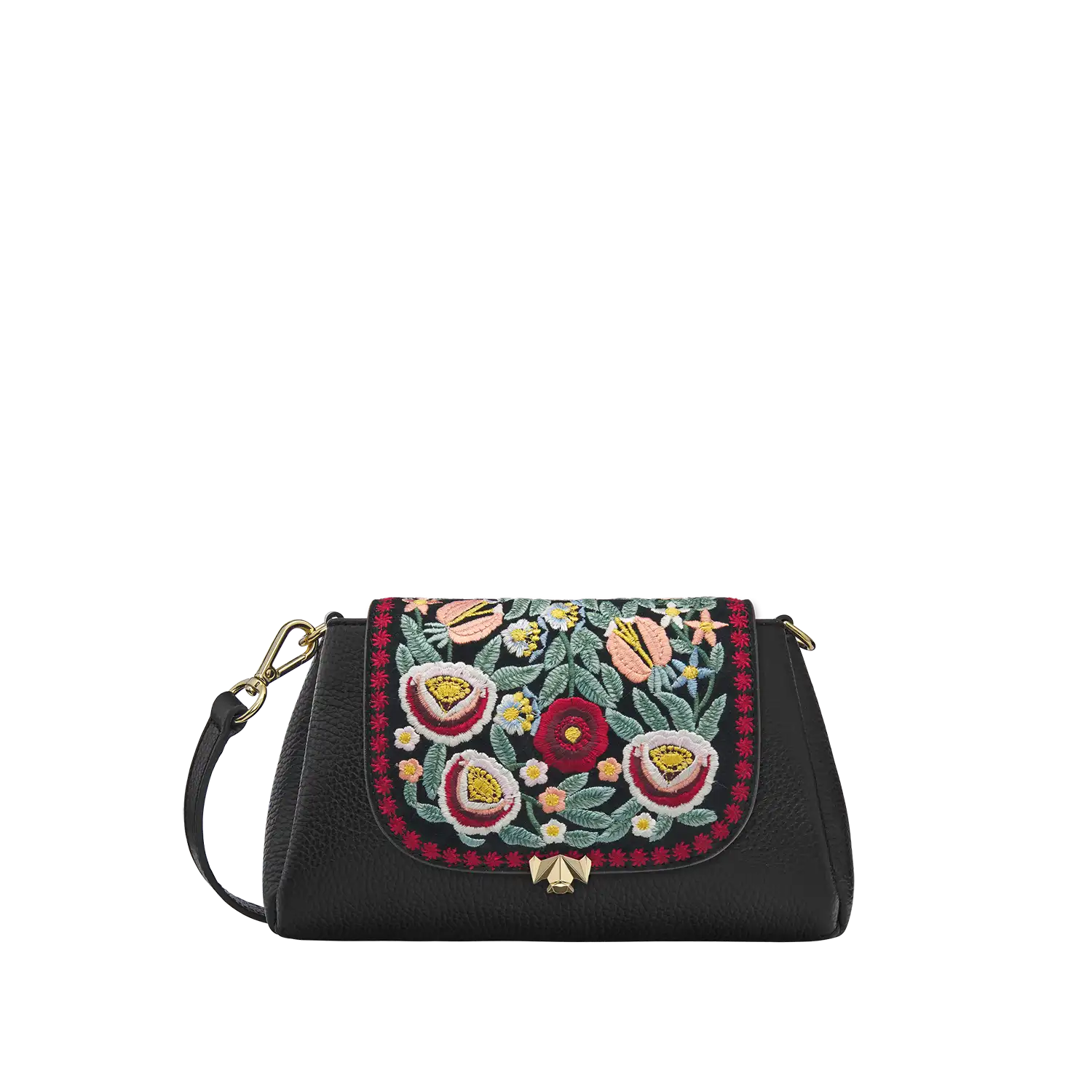 Wechselklappe - Mini So Romantic - schwarz-bunt