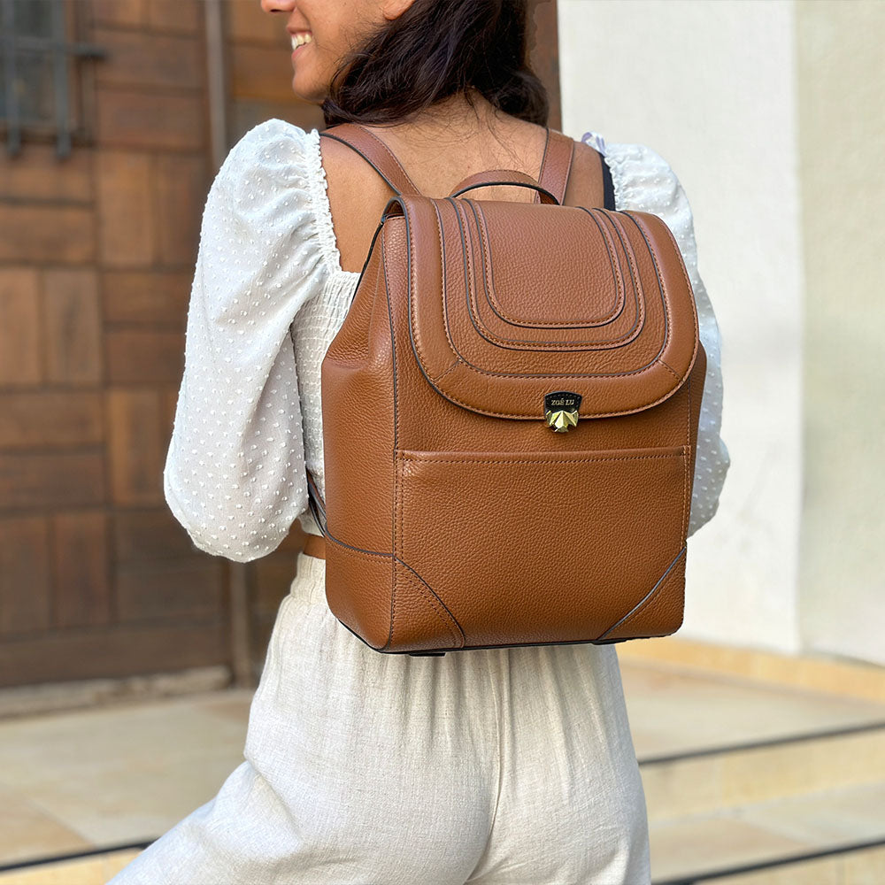 Rucksack Back Buddy - cognac