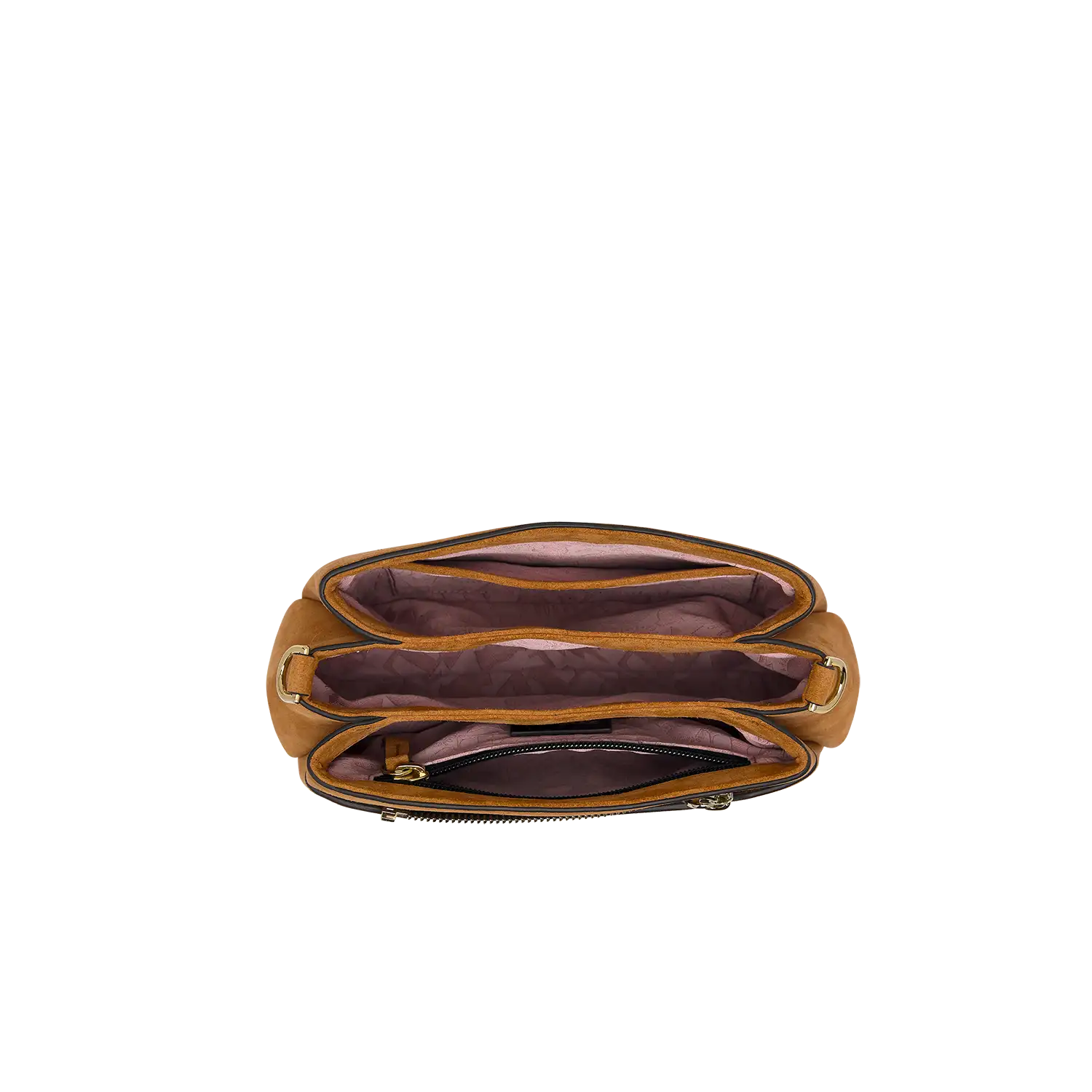Taschenkoerper Mini Triple - cognac