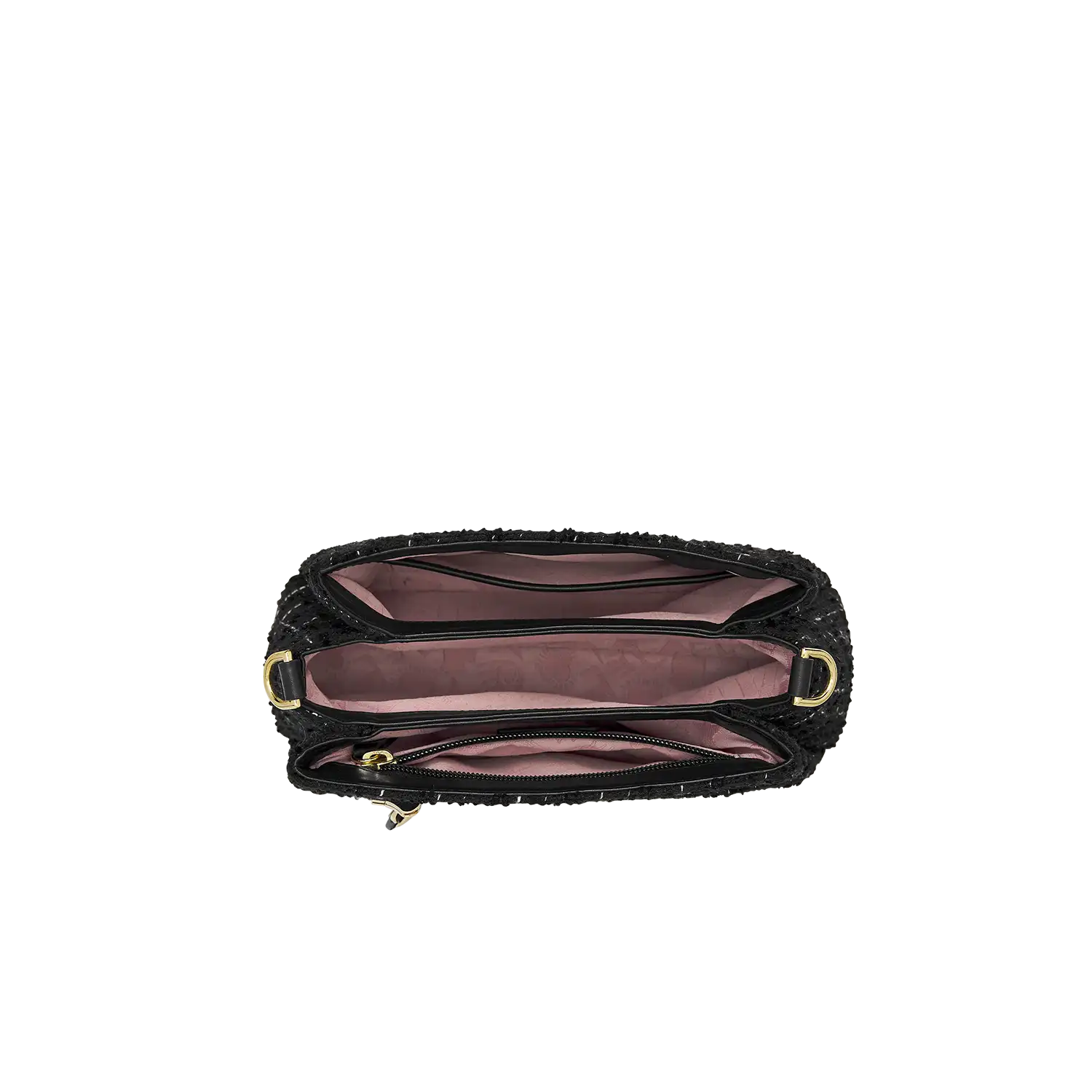 Taschenkoerper Mini Triple - Bouclé schwarz