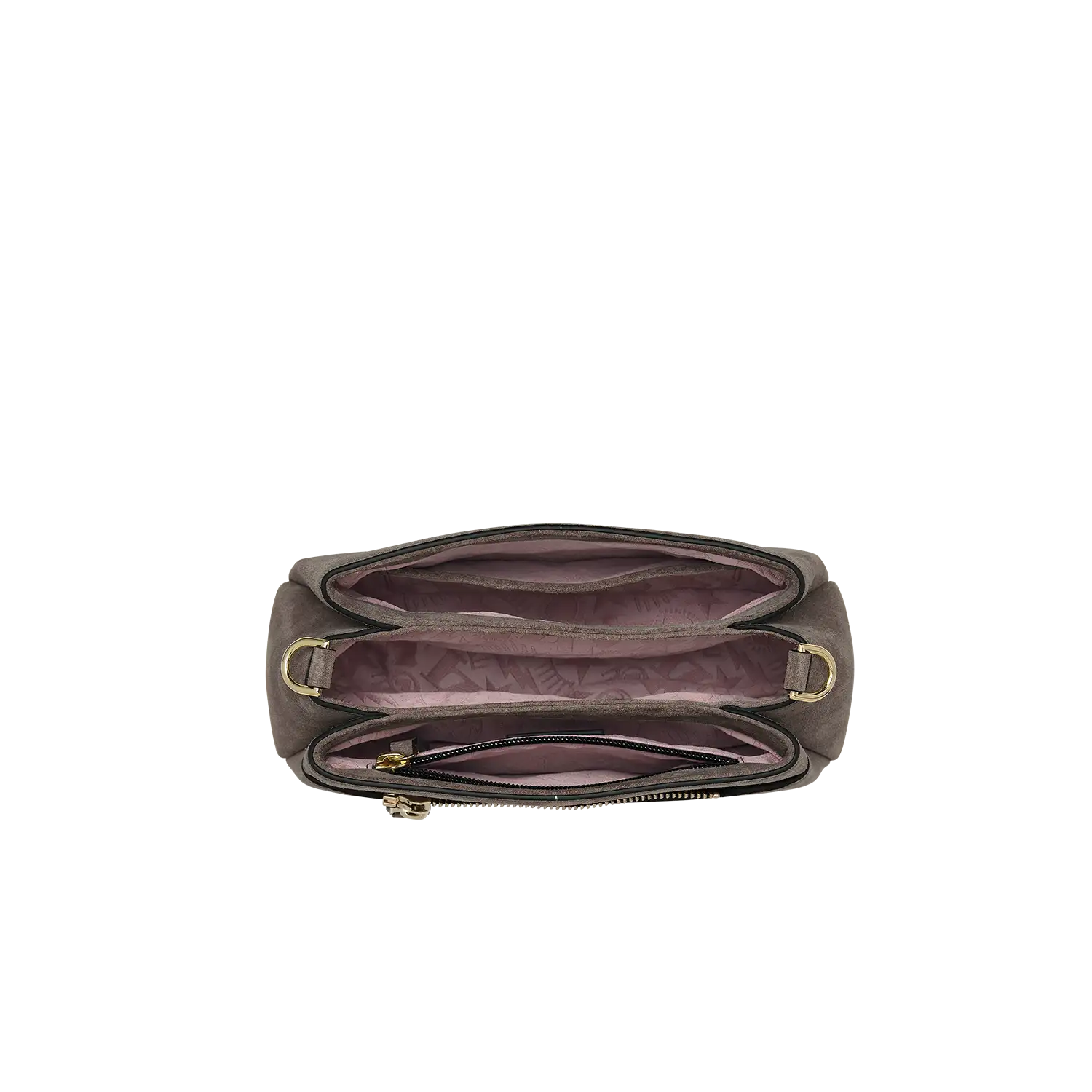 Taschenkoerper Mini Triple - taupe-velours
