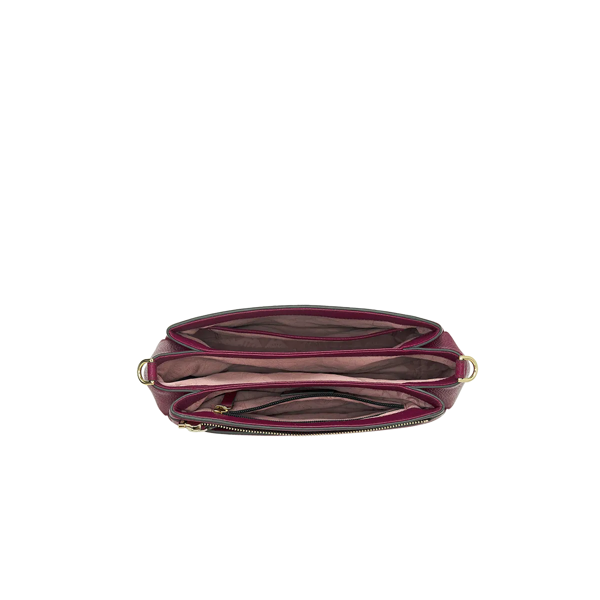 Taschenkoerper Triple Miss - weinrot