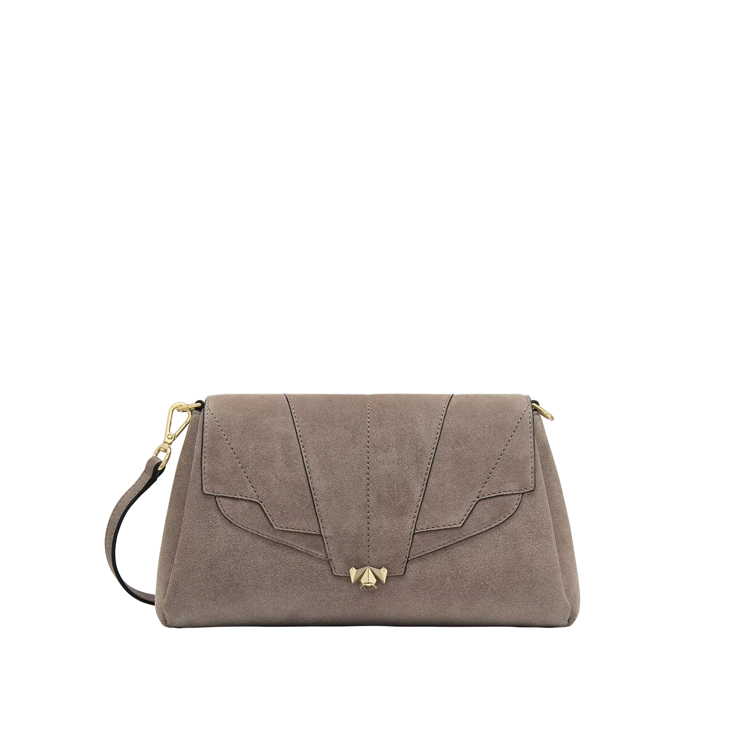 Taschenkoerper Mini Triple - taupe-velours