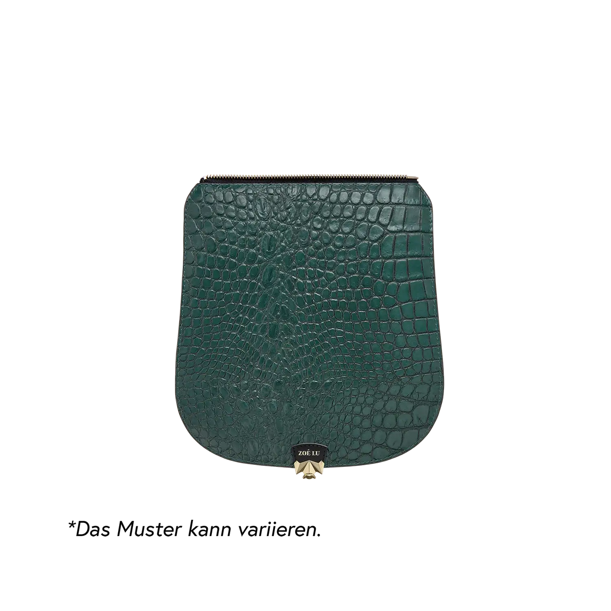 Wechselklappe - Petrol Croc - petrol