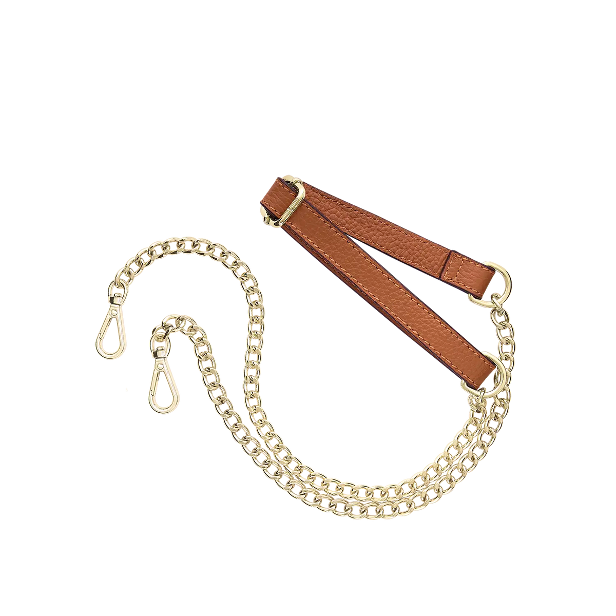 Kettenriemen - Chain Gang - cognac/gold