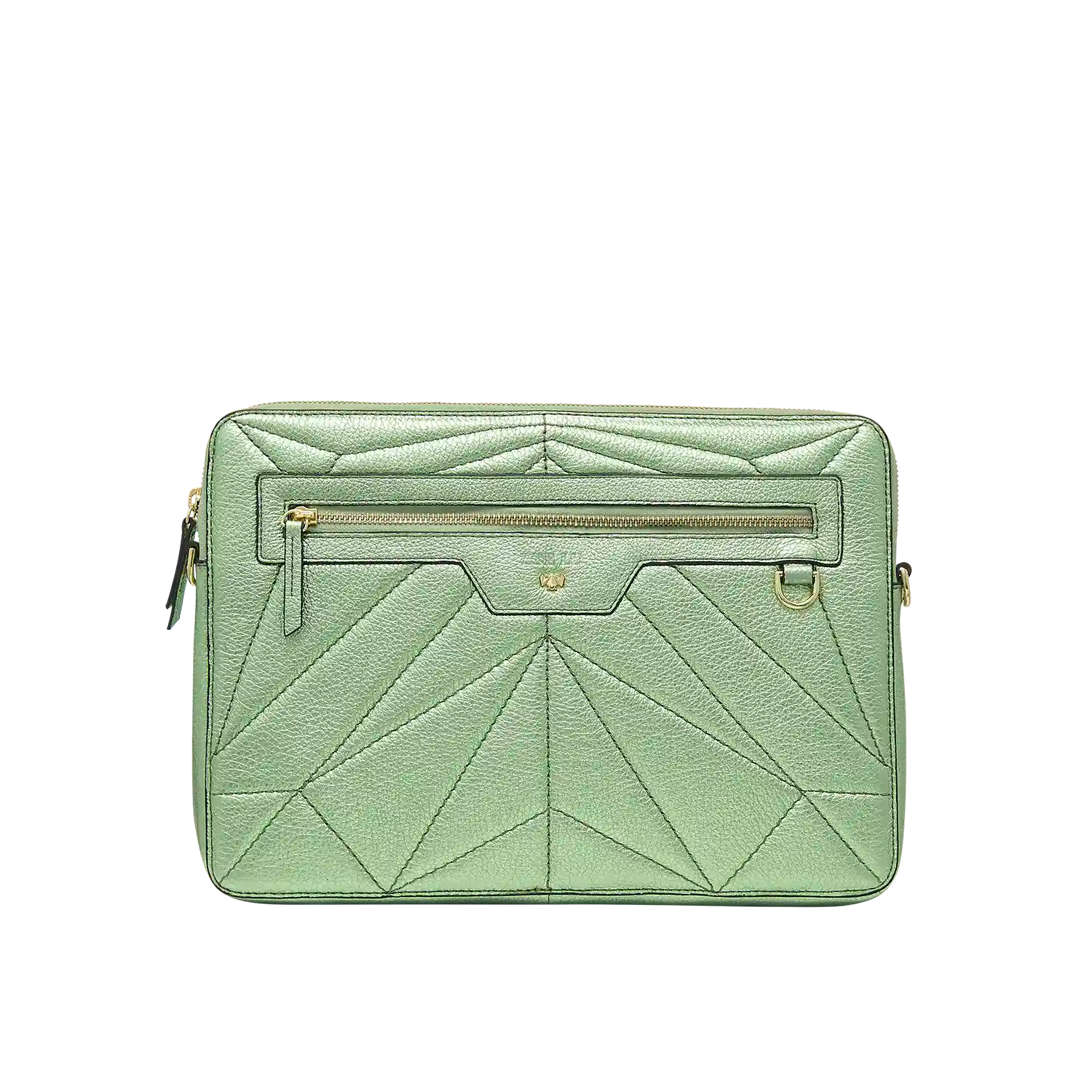 Laptop Sleeve 13/14" - Work it - gruen-metallic