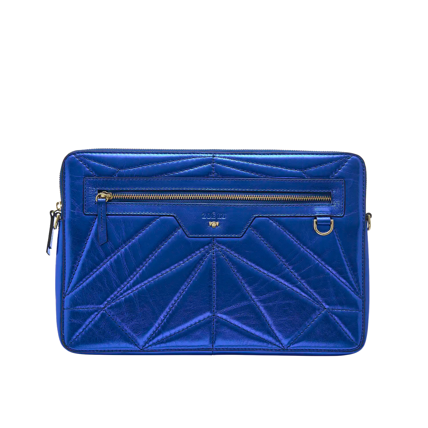 Laptop Sleeve 15/16" - Work it - blau-metallic