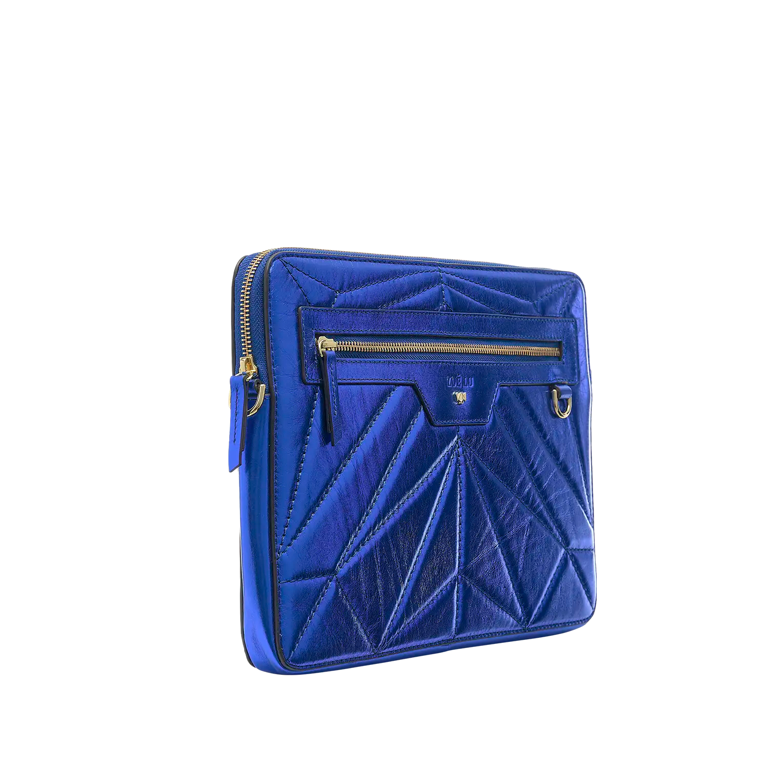 Laptop Sleeve 15/16" - Work it - blau-metallic