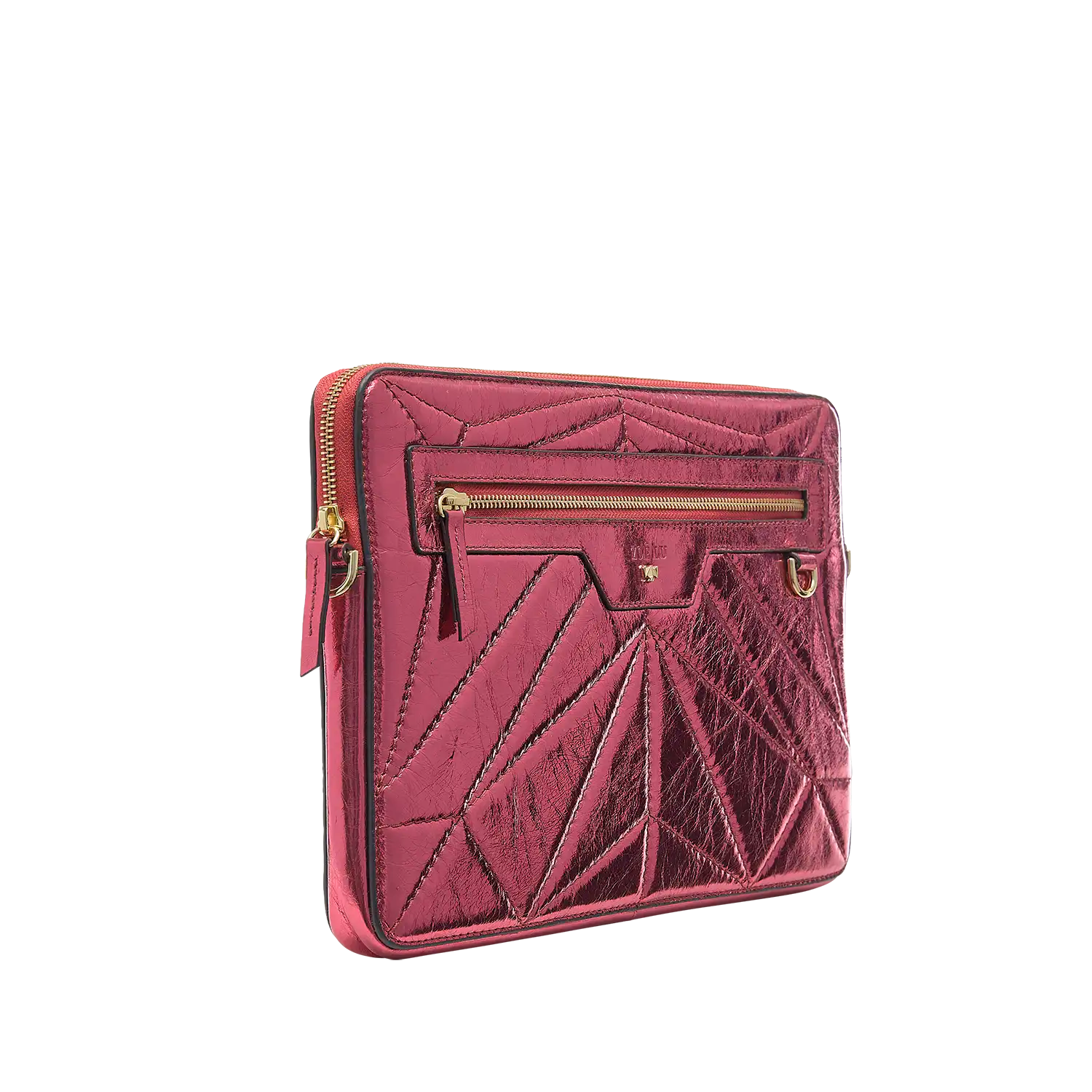 Laptop Sleeve 15/16" - Work it - pink - metallic