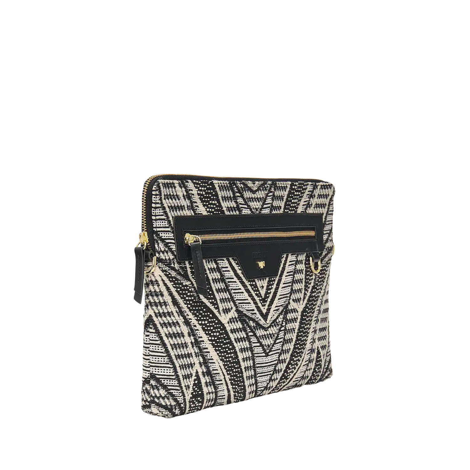 Laptop Sleeve 15/16" - Work it - schwarz-weiss