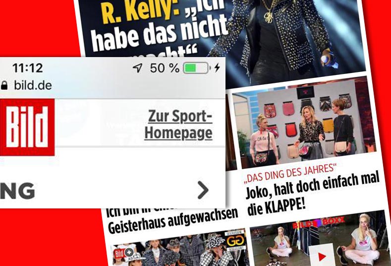 BILD-Zeitung, Veröffentlichung Das Ding des Jahres, Joko hält die Klappe