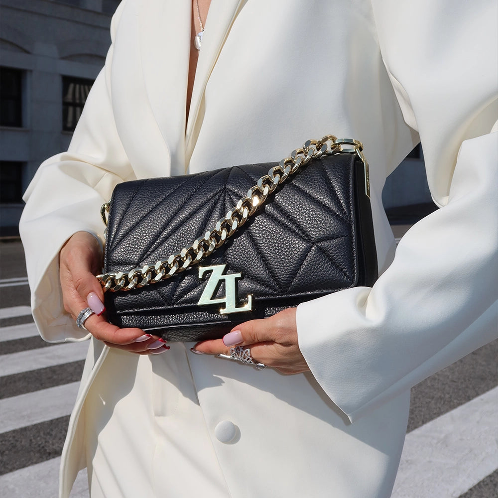Wechselklappe - Iconic Classy - schwarz