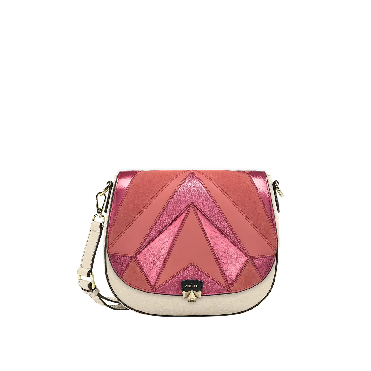 Wechselklappe - Freaky Candy - pink-metallic