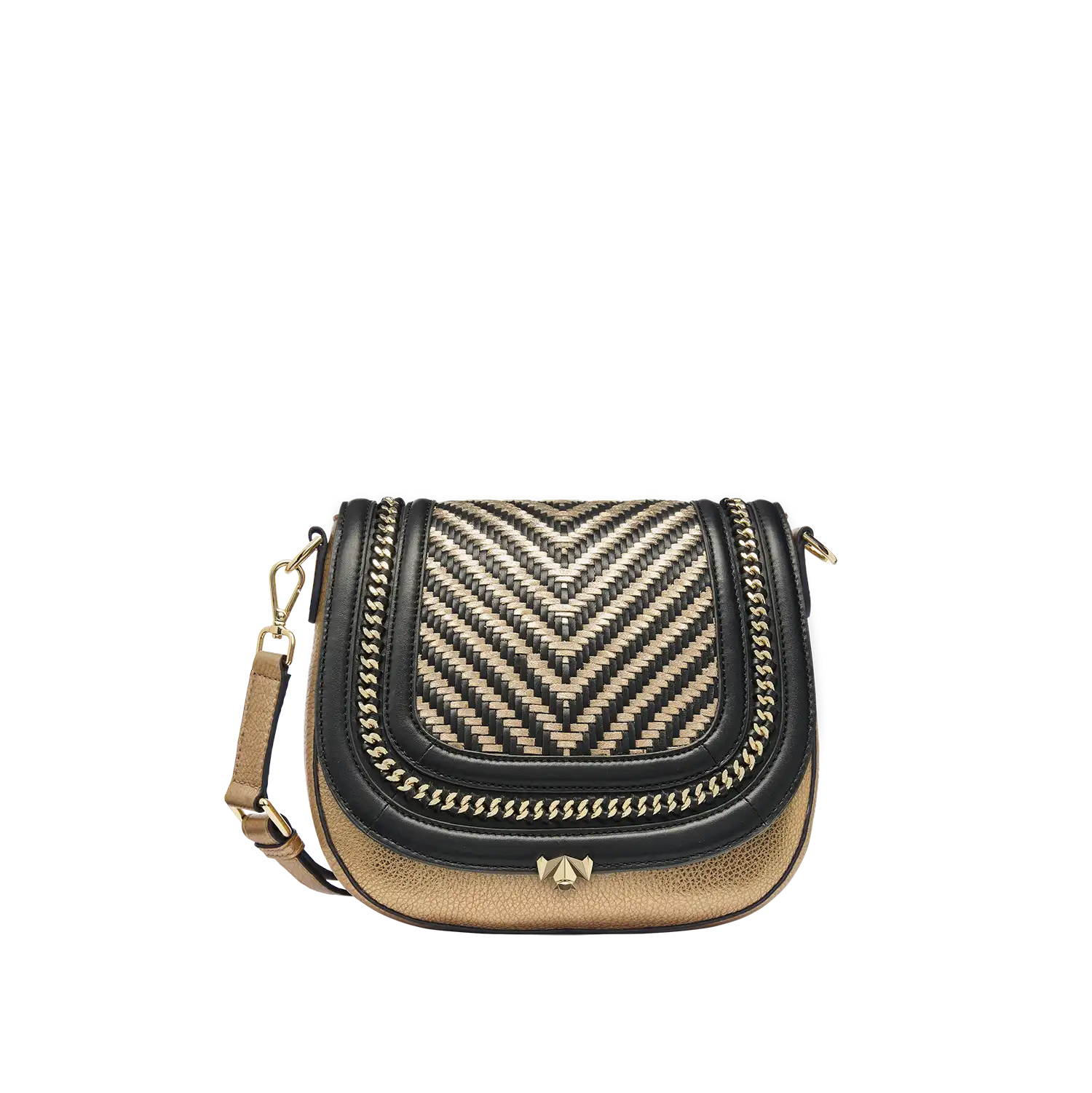 Wechselklappe - Twilight Spark - schwarz-gold