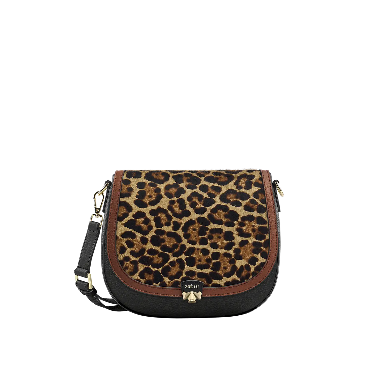 Wechselklappe - Tamed Leopard - cognac