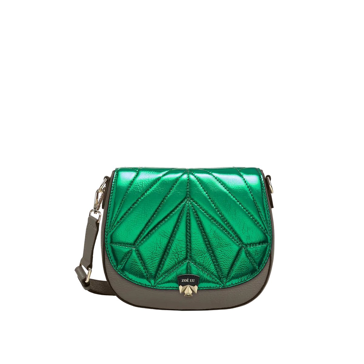 Wechselklappe - Kinda Melon - gruen-metallic