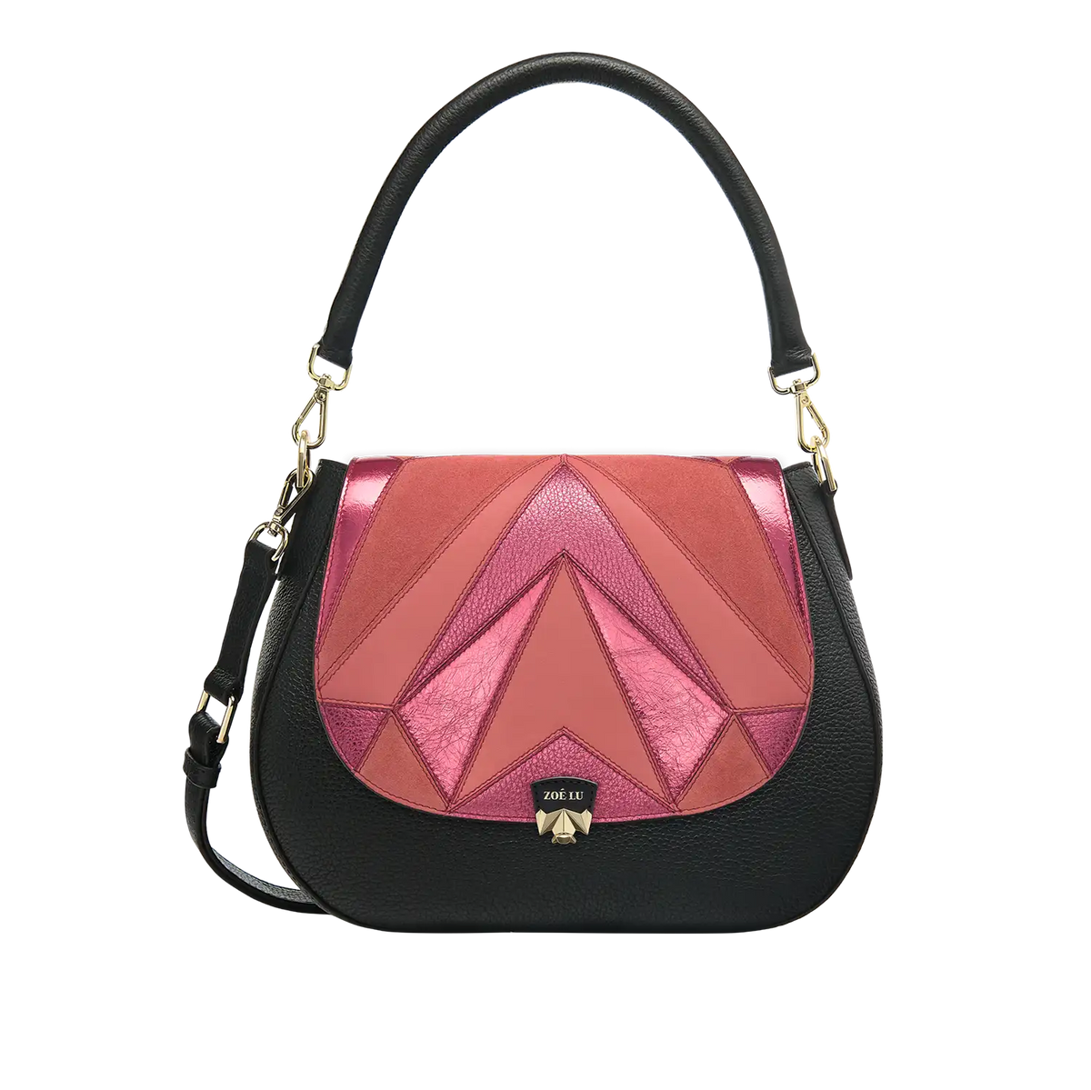 Wechselklappe - Freaky Candy - pink-metallic