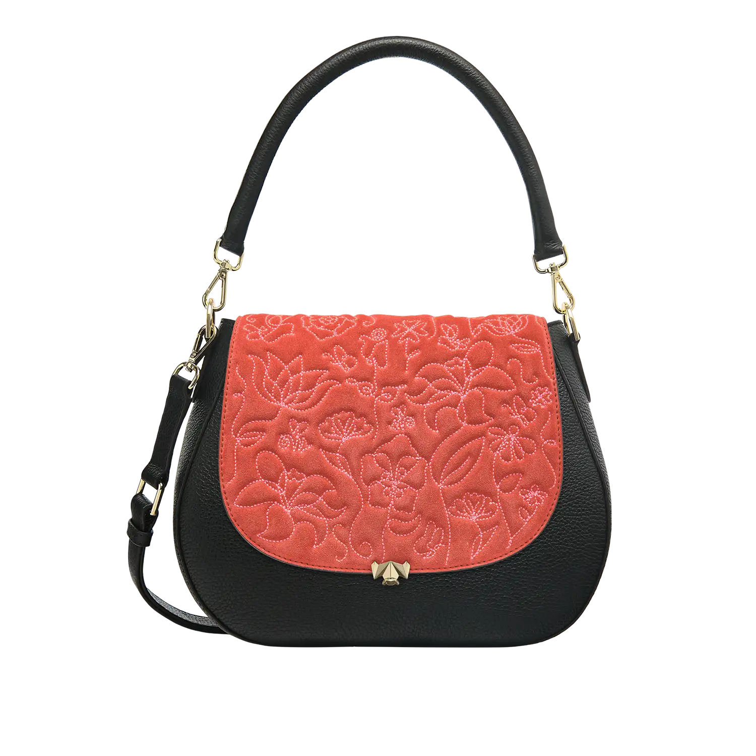 Wechselklappe - Garden of Love - rot-pink
