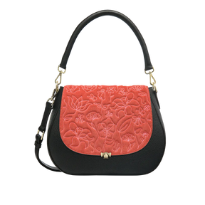 Wechselklappe - Garden of Love - rot-pink