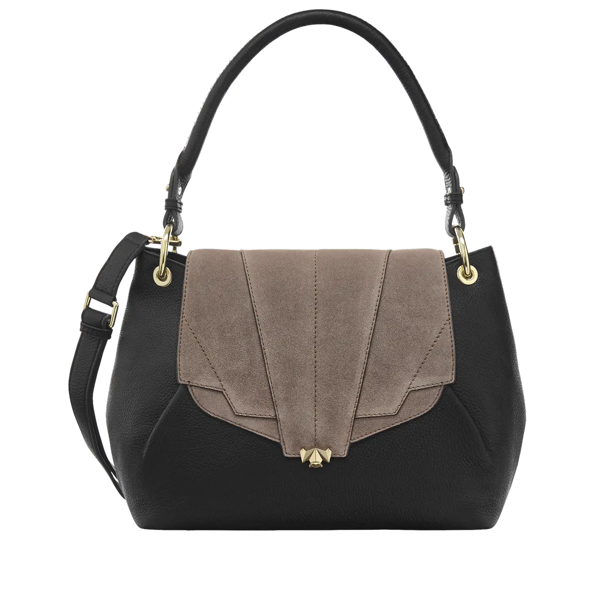 Wechselklappe - Milky Solitair - taupe