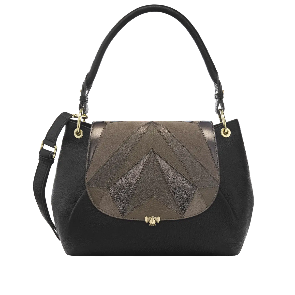 Wechselklappe - Subtle Monday - taupe-metallic