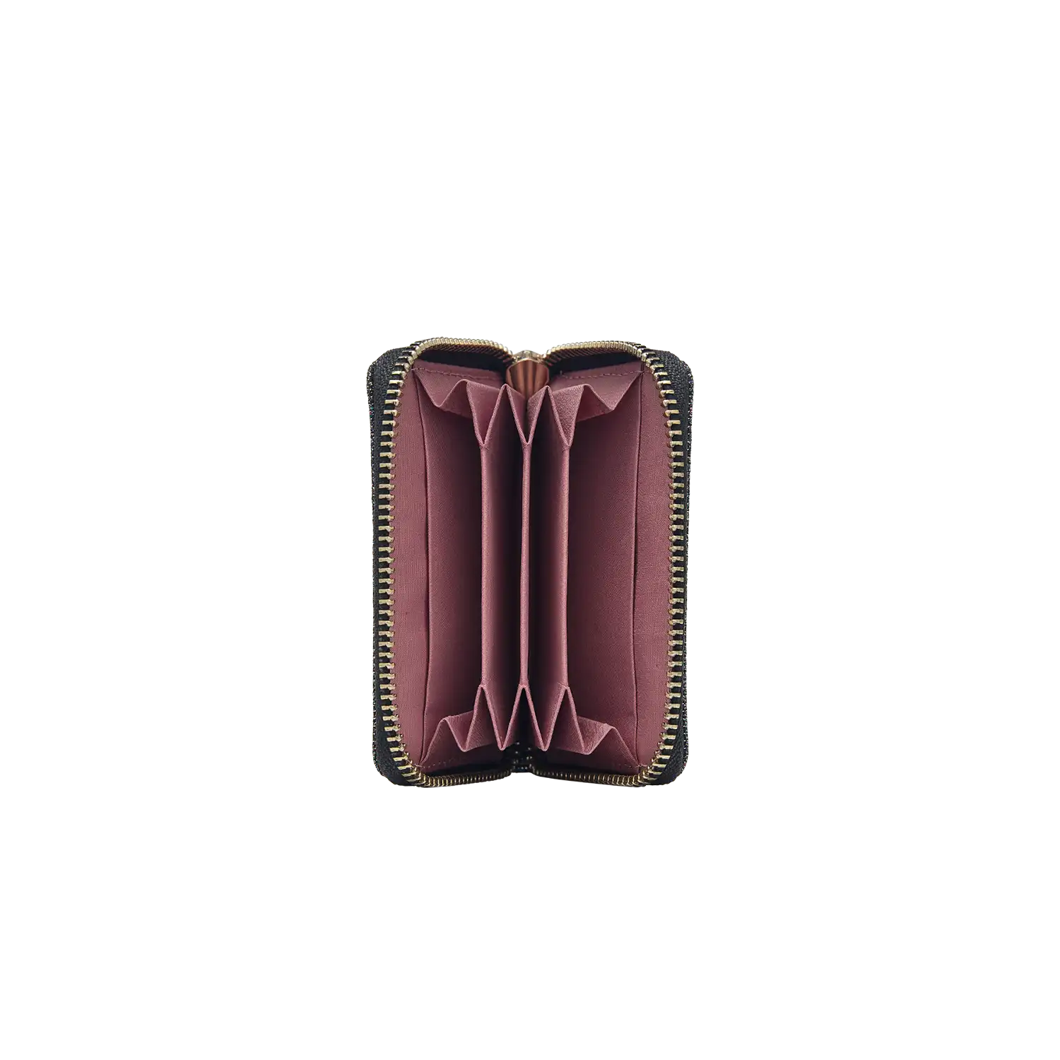 Geldbörse - Mini Money - schwarz-glitzer