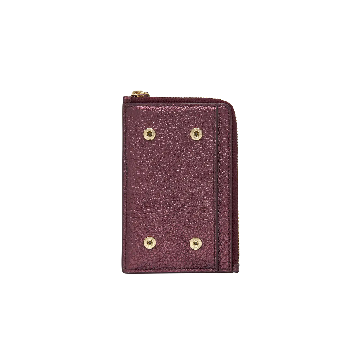 Etui - one for the change - weinrot-metallic