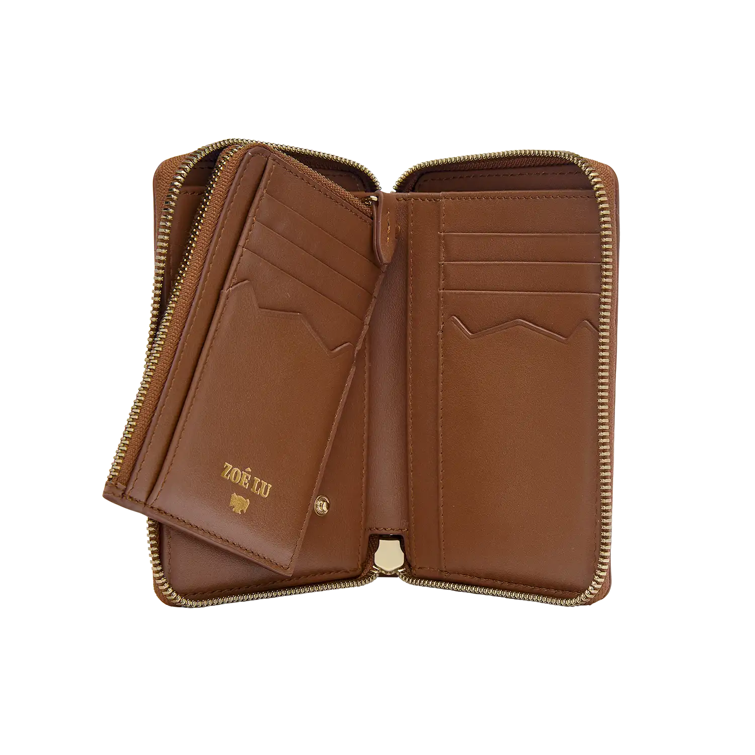 Geldbörse - One For The Money - cognac