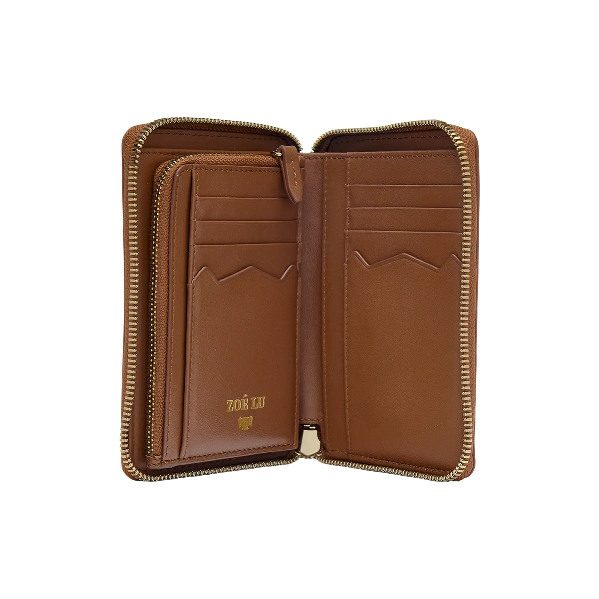 Geldbörse - One For The Money - cognac