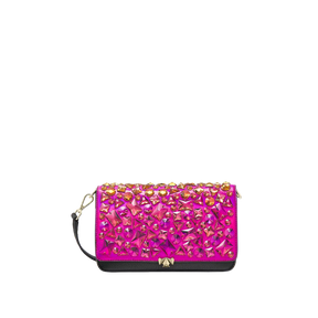 Wechselklappe - Glossy Pink - pink-metallic