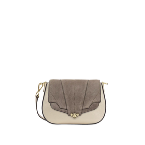 Wechselklappe - Mini Milky Solitair - taupe