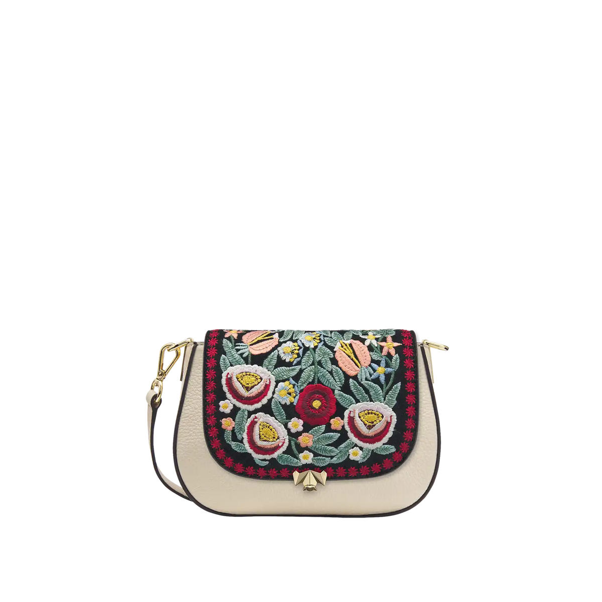 Wechselklappe - Mini So Romantic - schwarz-bunt