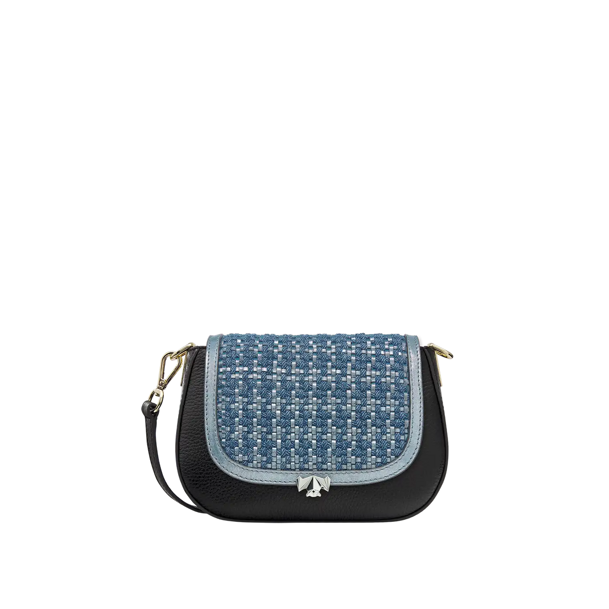 SC Wechselklappe - Mini Blue Bling - blau-metallic