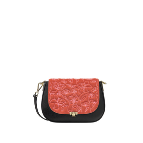 Wechselklappe - Mini Garden of Love - rot-pink