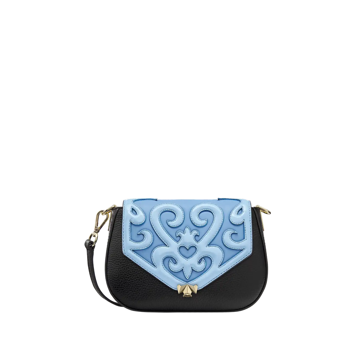 Wechselklappe - Mini Love Story - hellblau