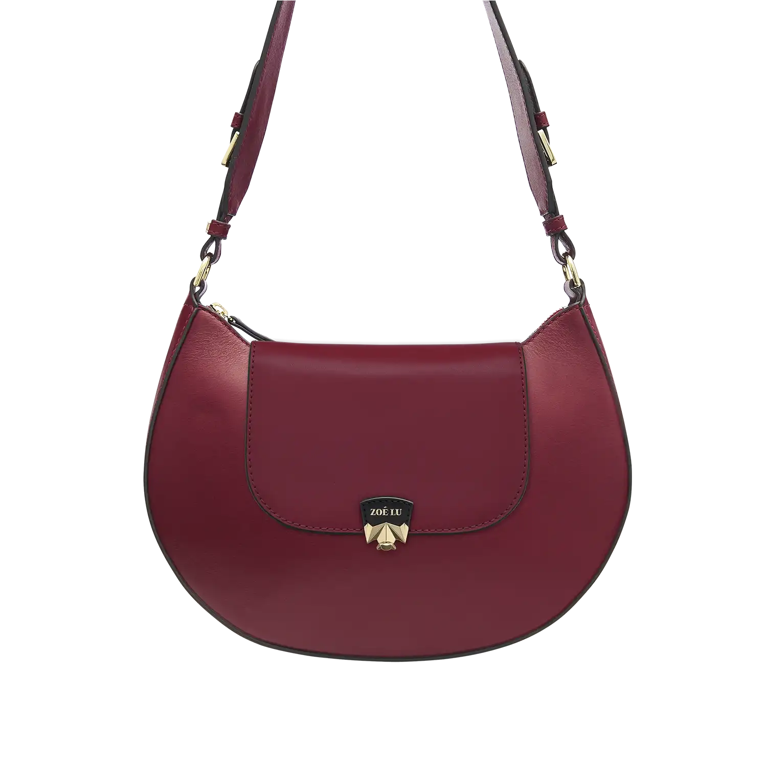 Taschenset - Hobo Bag dunkelrot - La Mini Bordeaux