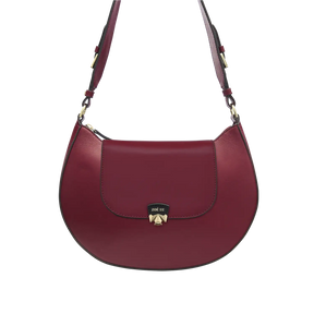 Taschenset - Hobo Bag dunkelrot - La Mini Bordeaux