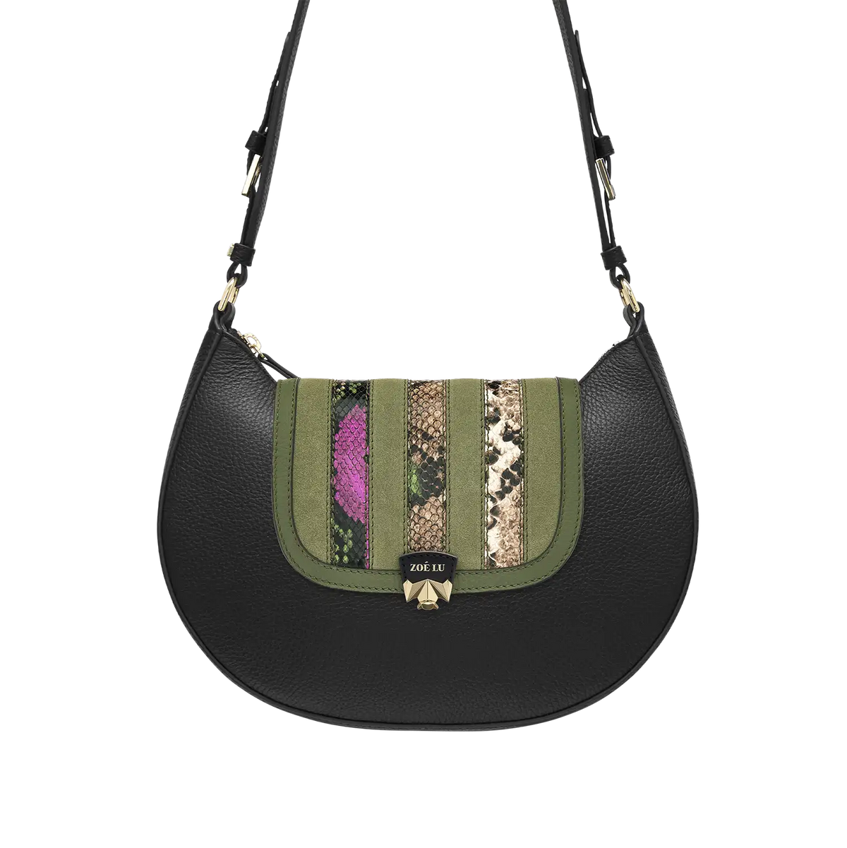 Wechselklappe - Mini Boa Calling - gruen-bunt