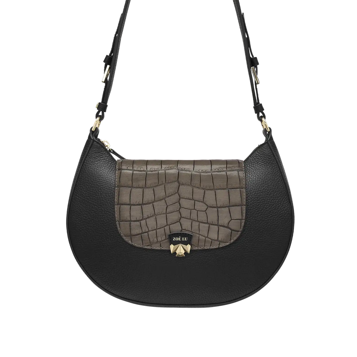 Wechselklappe - Mini Nile Express - taupe