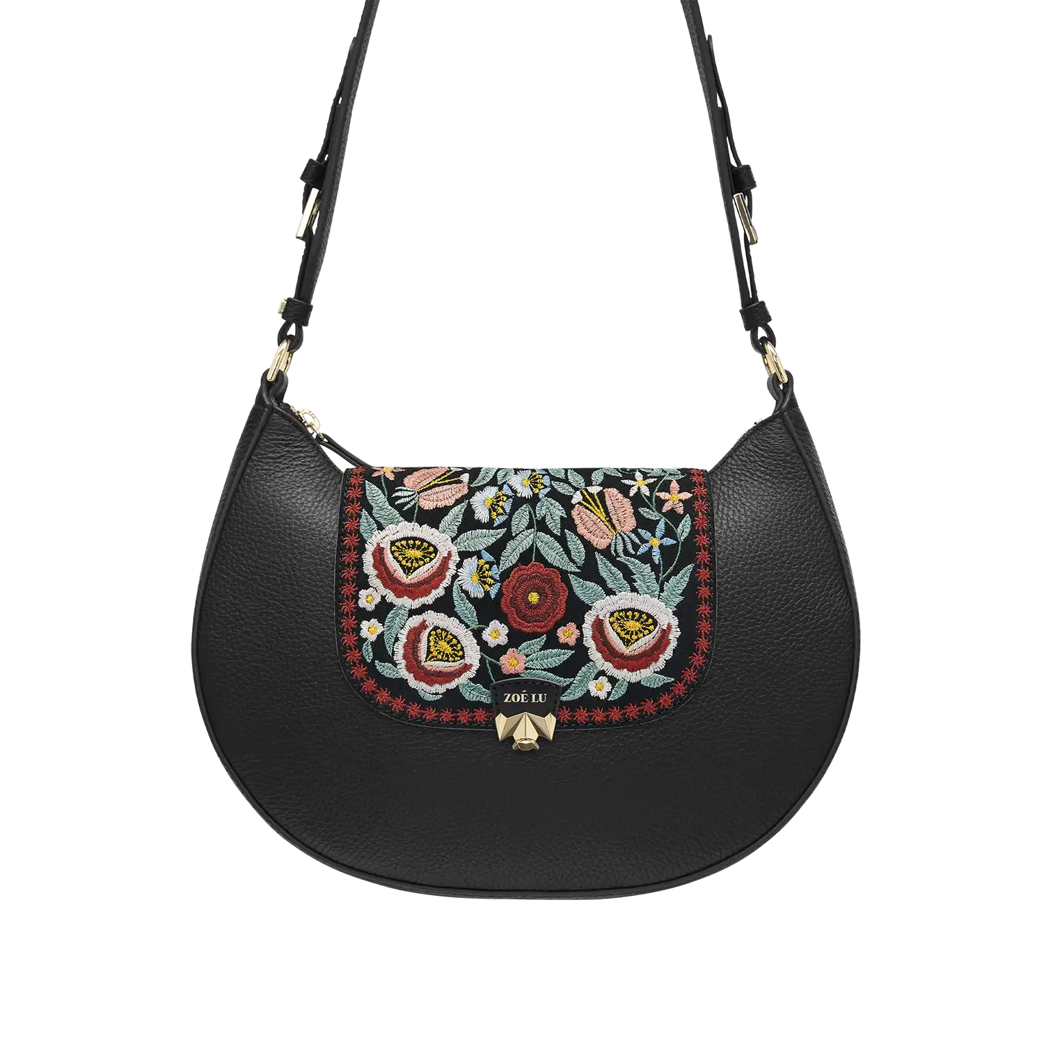 Wechselklappe - Mini So Romantic - schwarz-bunt