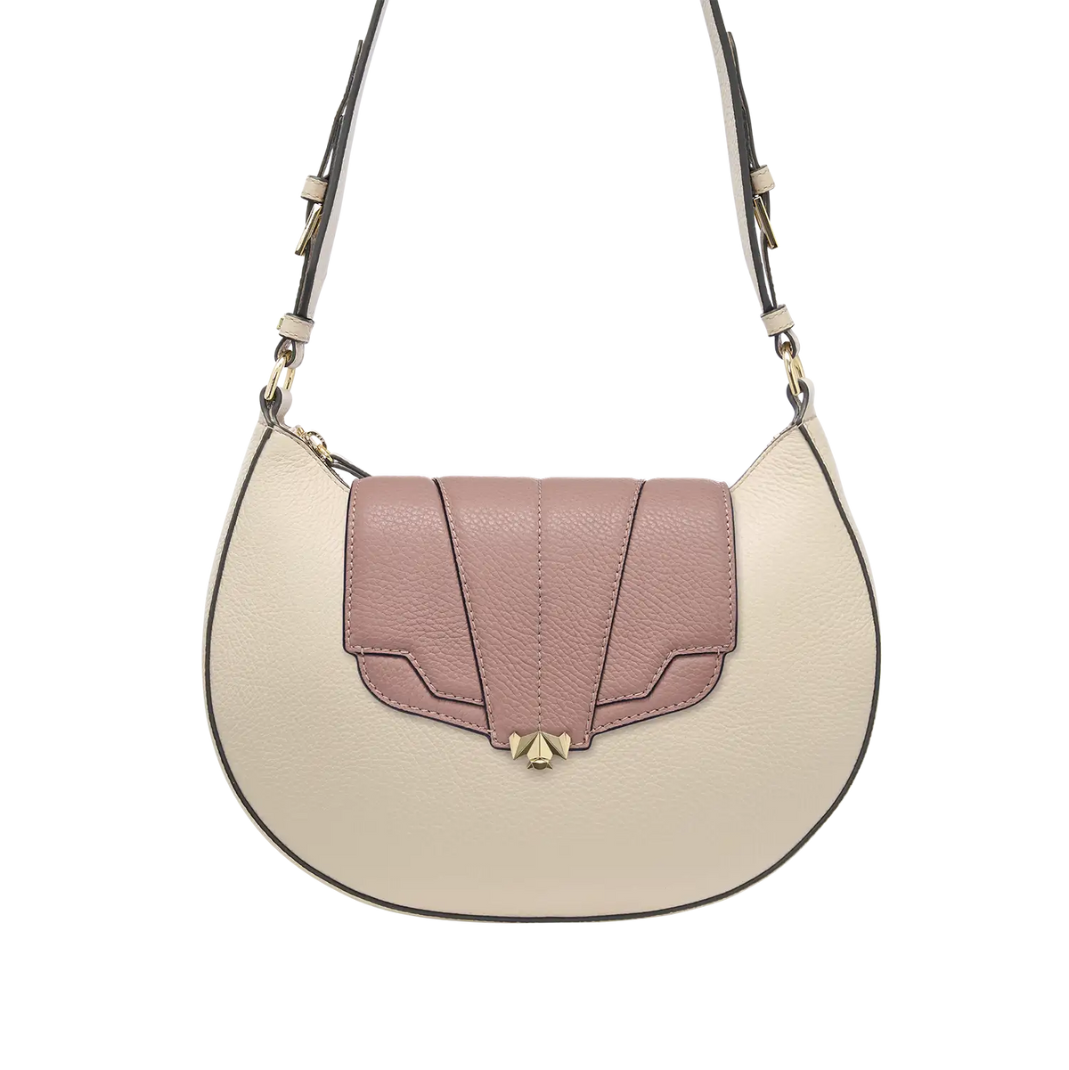 Wechselklappe - Mini Macaron Solitair - altrosa