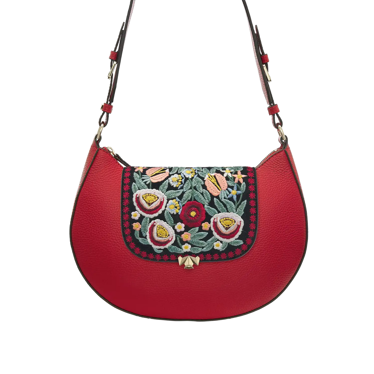 Wechselklappe - Mini So Romantic - schwarz-bunt