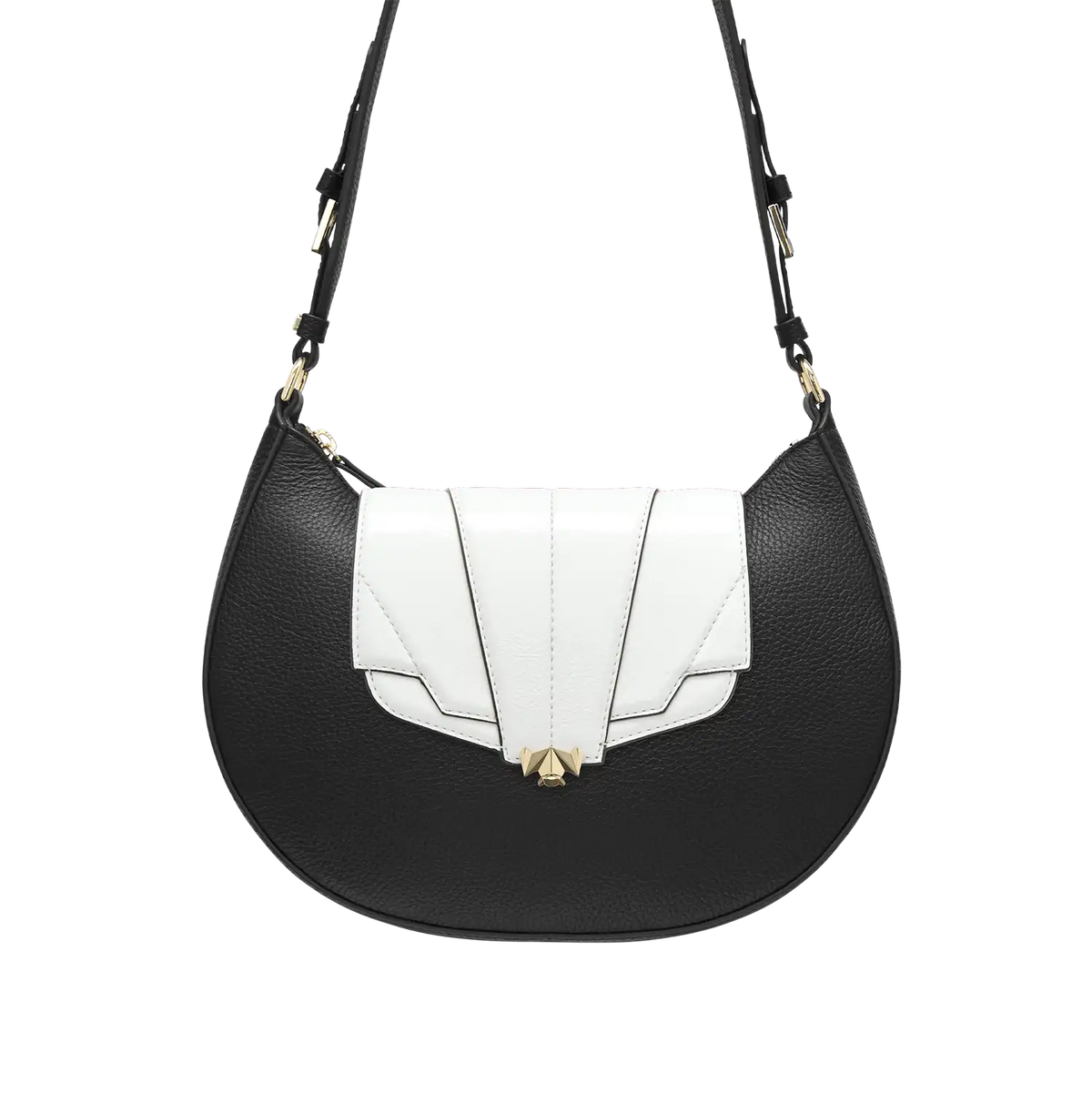 Wechselklappe - Mini Icy Solitair - weiß