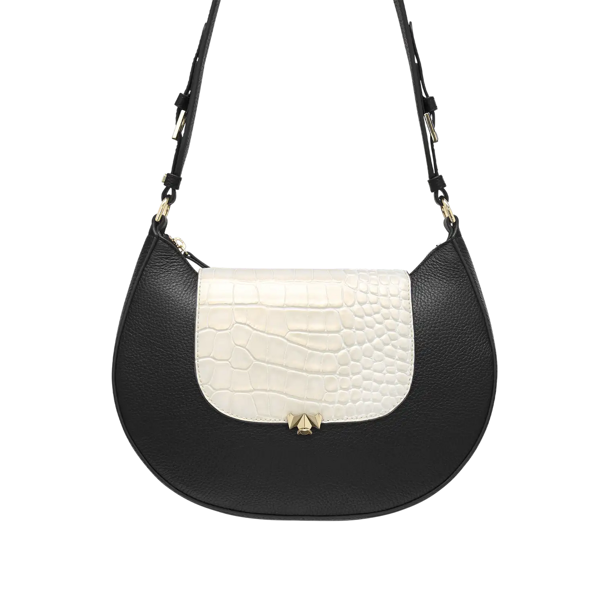 Wechselklappe - Mini Shy Princess - perlmutt-croco