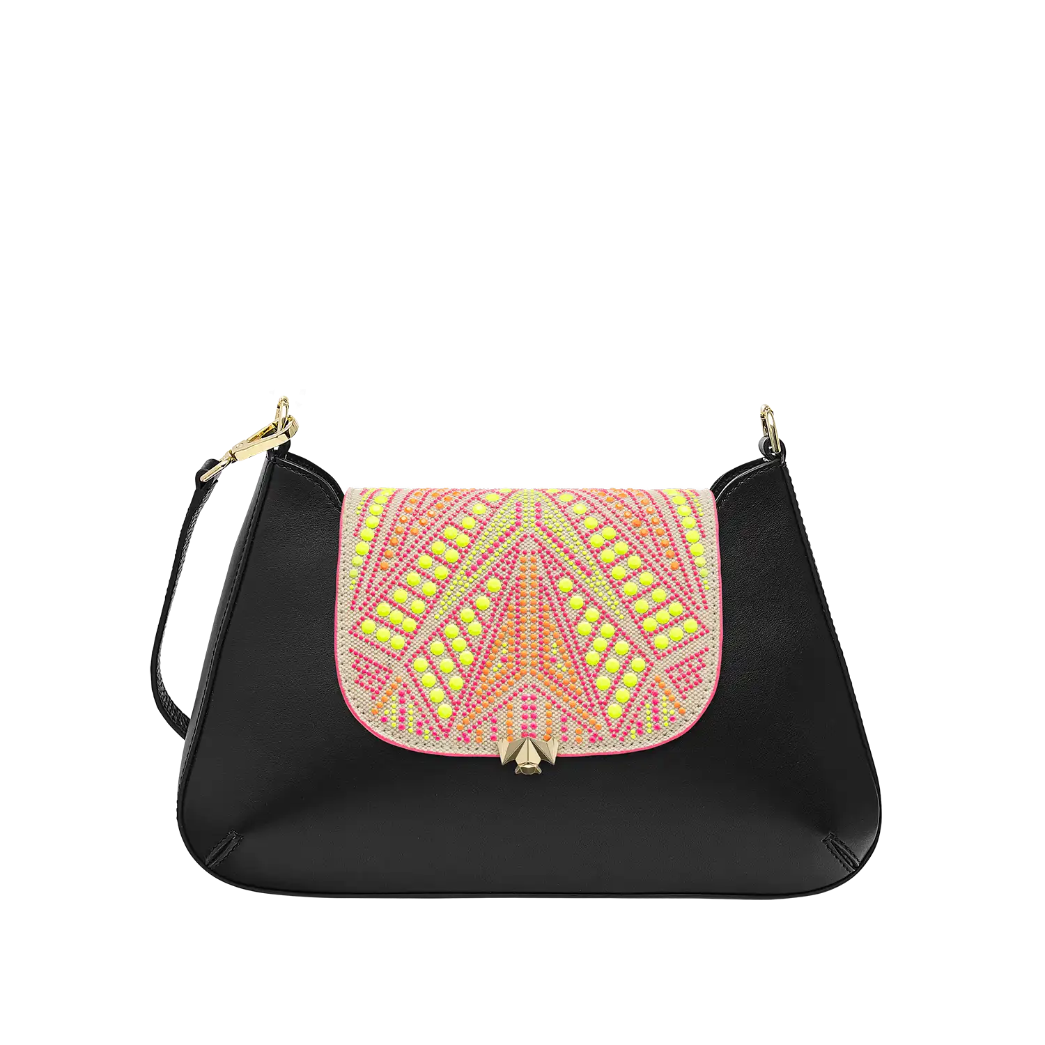 Wechselklappe - Mini Neon Vibes - beige