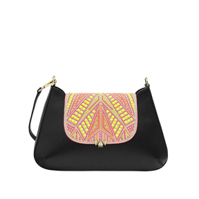 Wechselklappe - Mini Neon Vibes - beige