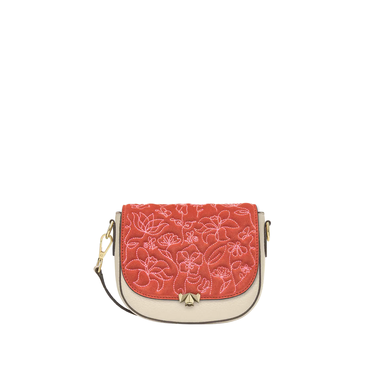 Wechselklappe - Mini Garden of Love - rot-pink